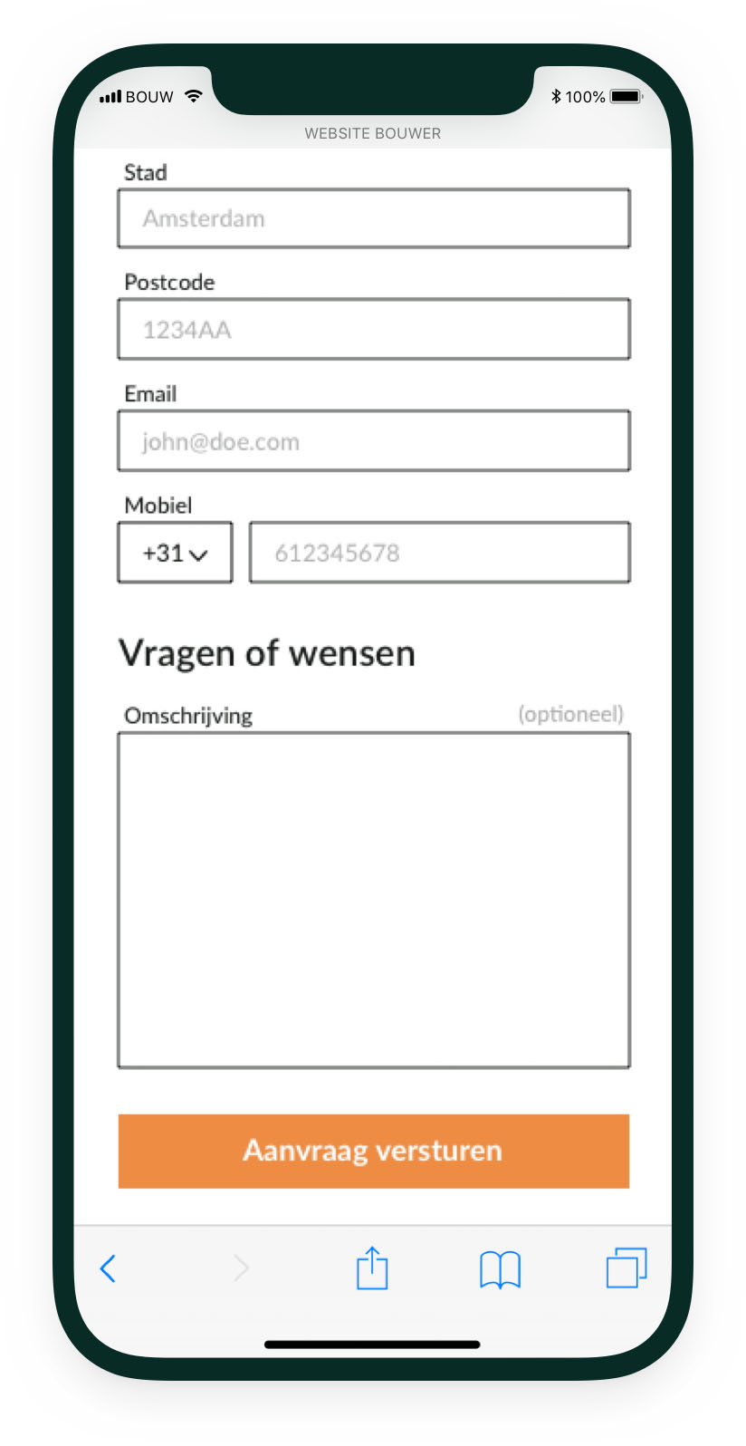 Aanbouw Configurator Aanbouw